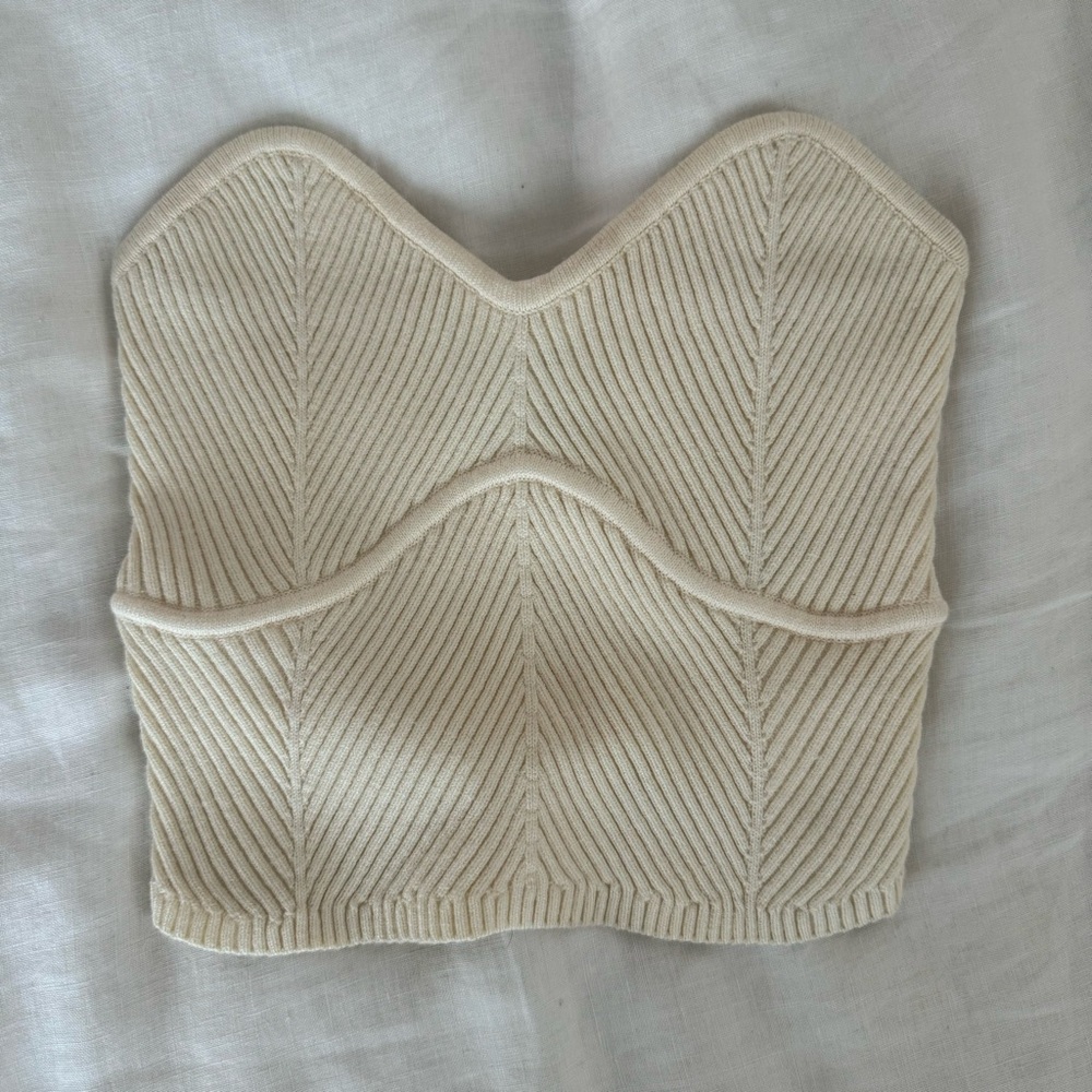 WHO WHAT WEAR CORSET STYLE TOP
